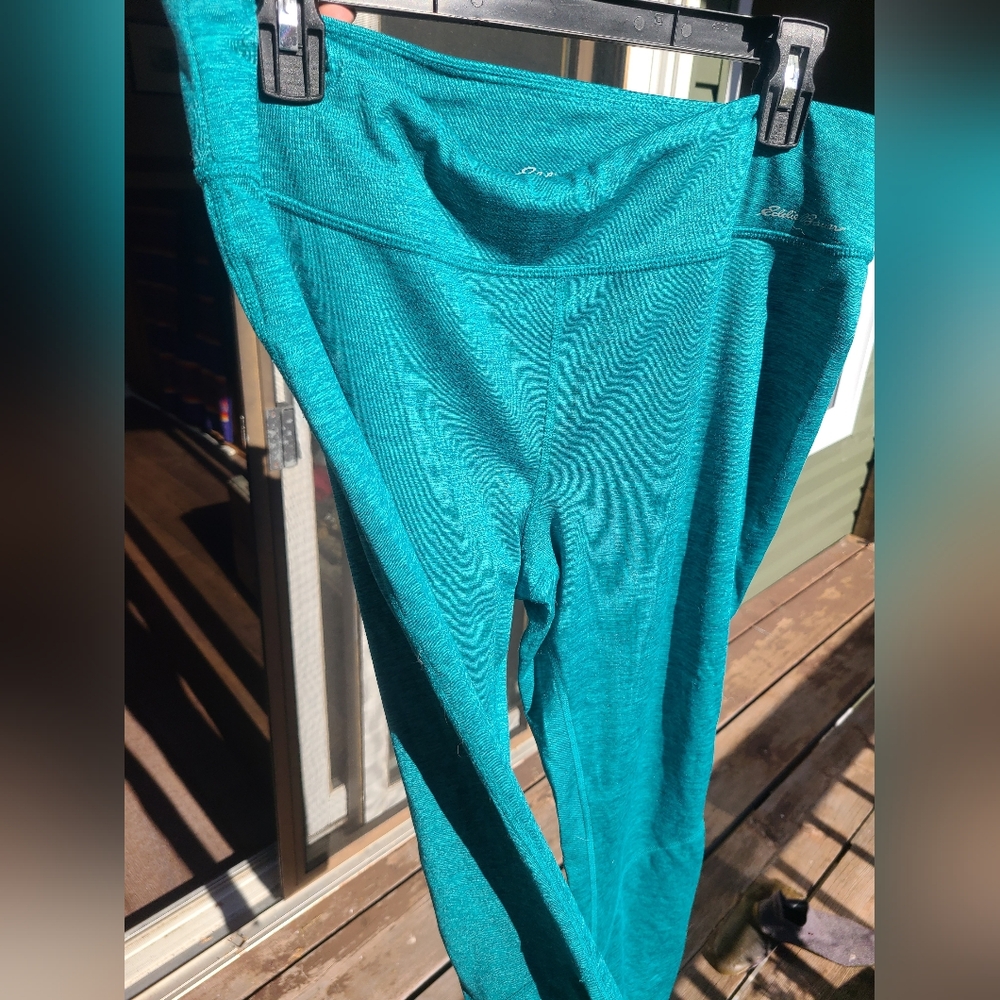 Eddie Bauer Womens Leggings, Workout Style Teal